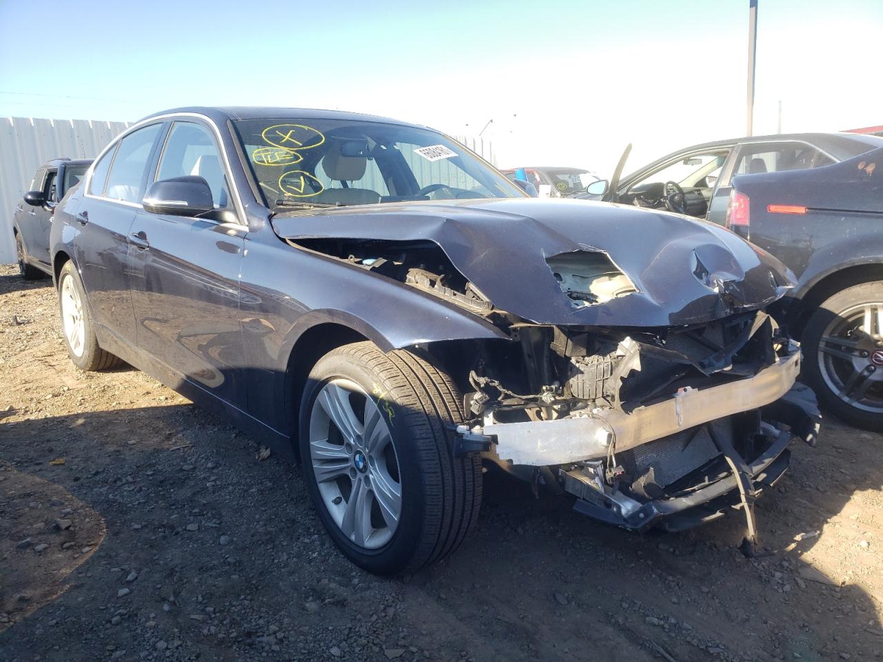 BMW 330 XI 2017 with VIN WBA8D9G54HNU60710 - Photo from auction
