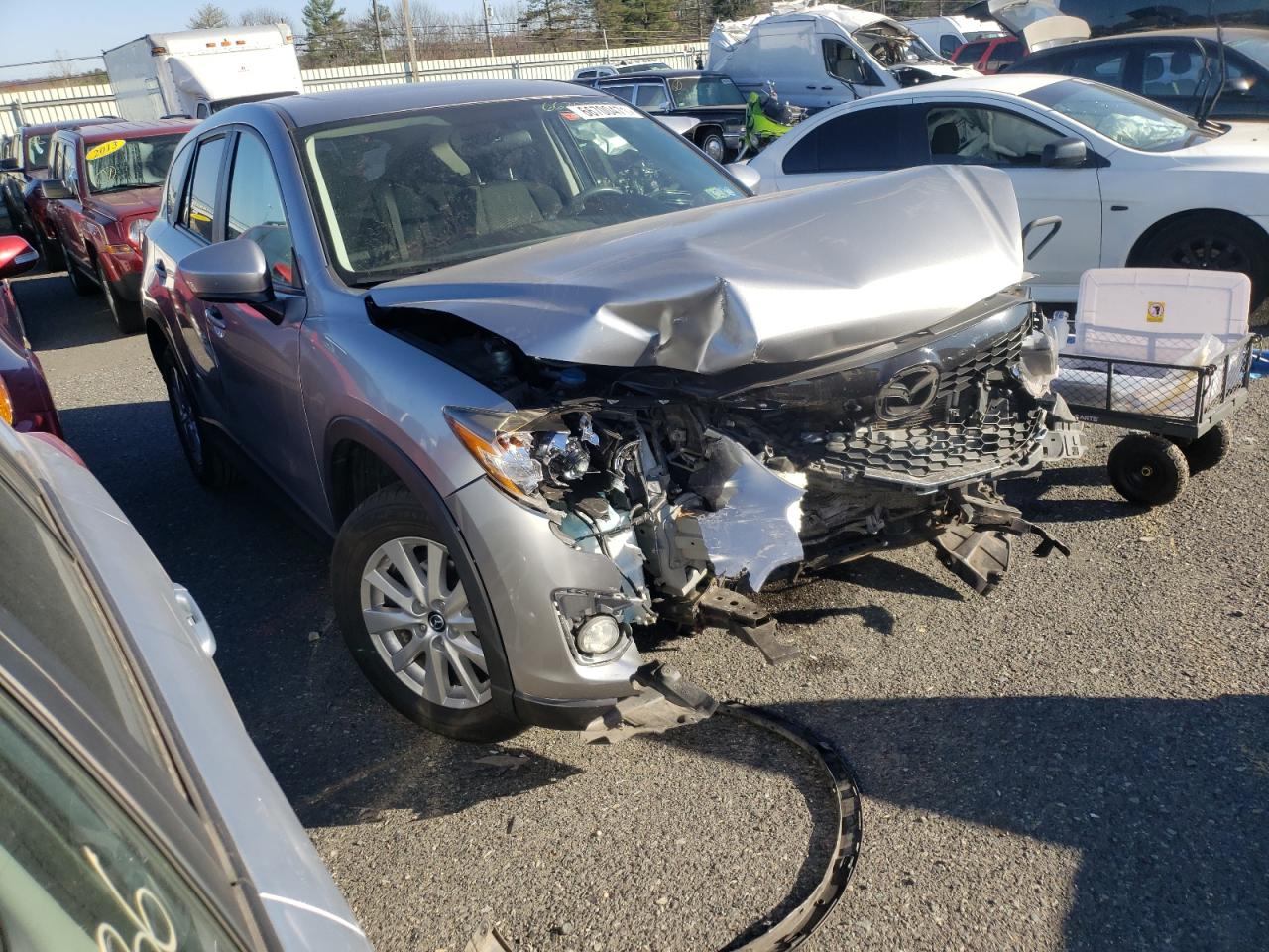 MAZDA CX-5 TOURI 2013 with VIN JM3KE4CE2D0168843 - Photo from auction