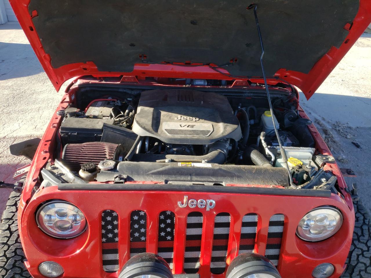 Photo 7 from auction – 2015 JEEP WRANGLER U with VIN 1C4BJWEG9FL556488