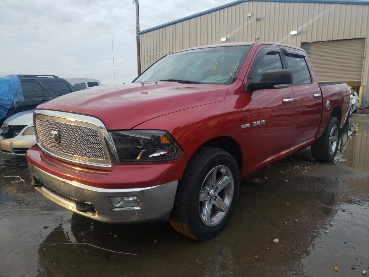 Photo 2 from auction – 2010 DODGE RAM 1500 with VIN 1D7RV1CT1AS133785