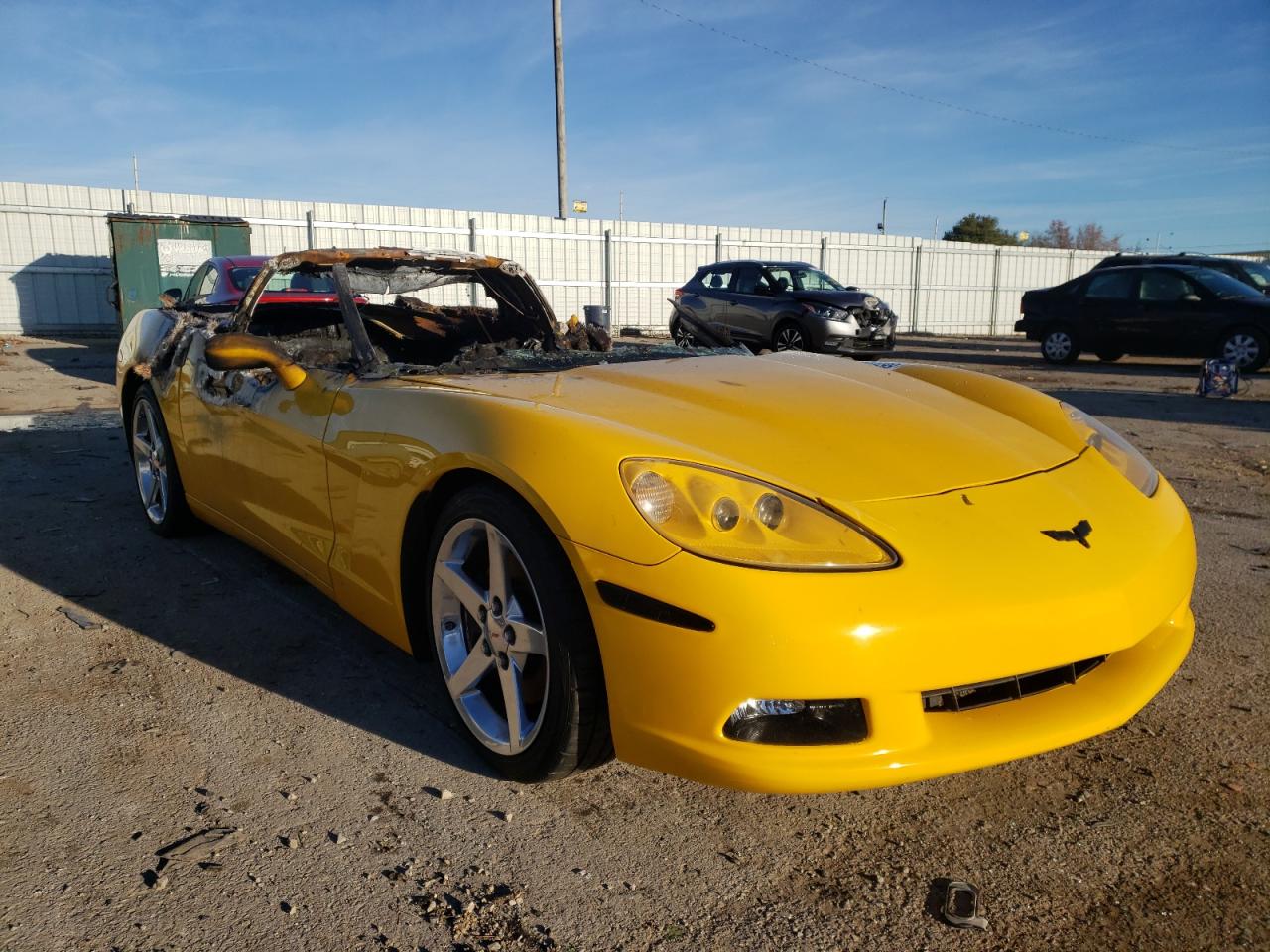 CHEVROLET CORVETTE 2005 with VIN 1G1YY24U755101382 - Photo from auction