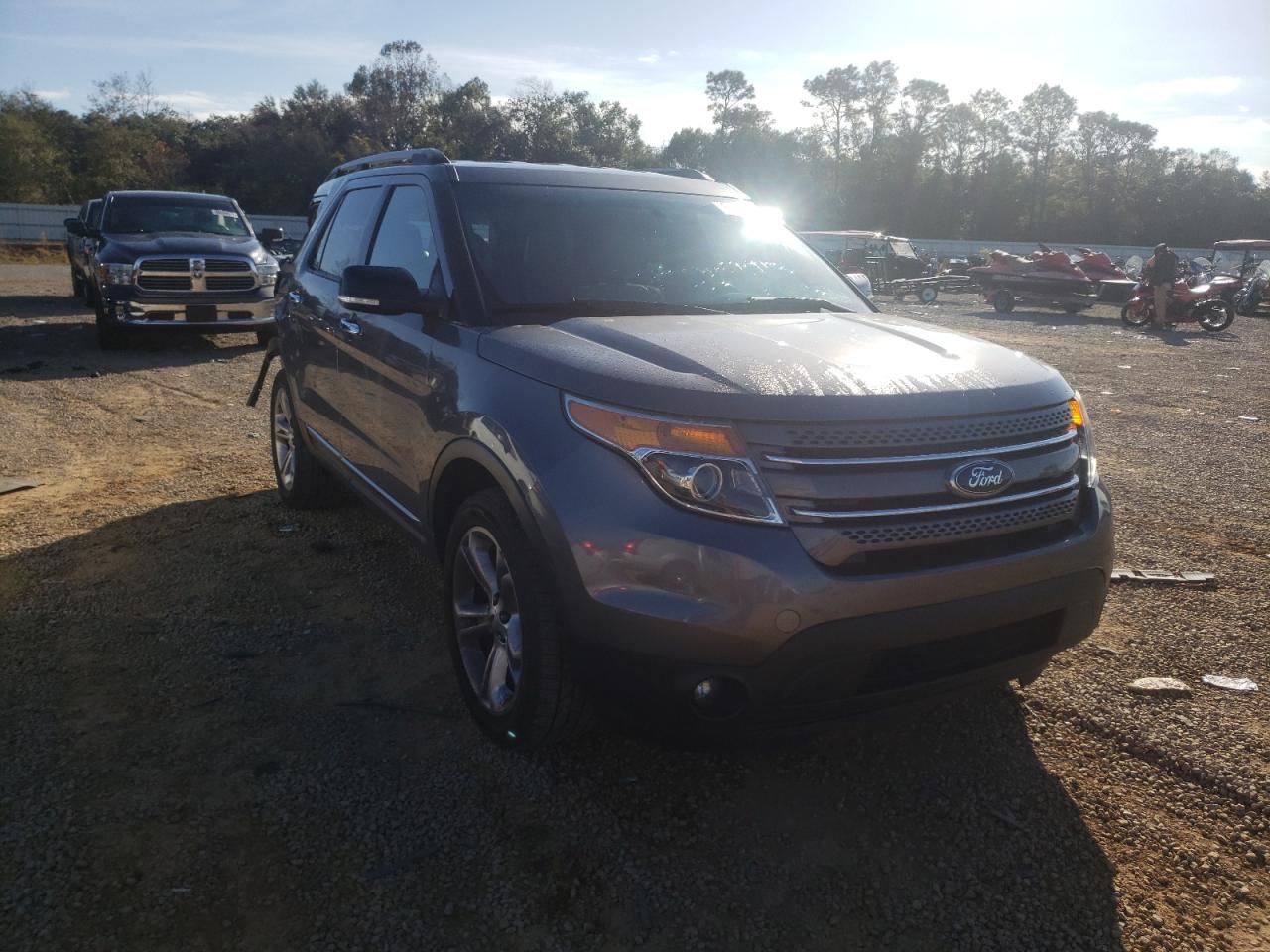 FORD EXPLORER L 2014 with VIN 1FM5K7F81EGB85207 - Photo from auction