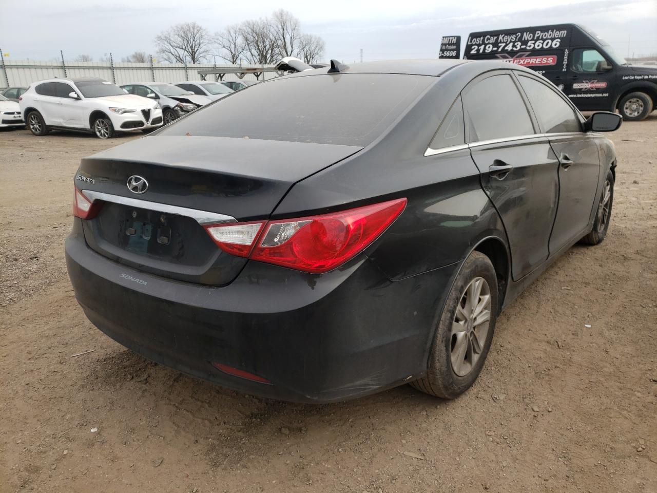 Photo 4 from auction – 2012 HYUNDAI SONATA GLS with VIN 5NPEB4ACXCH422882