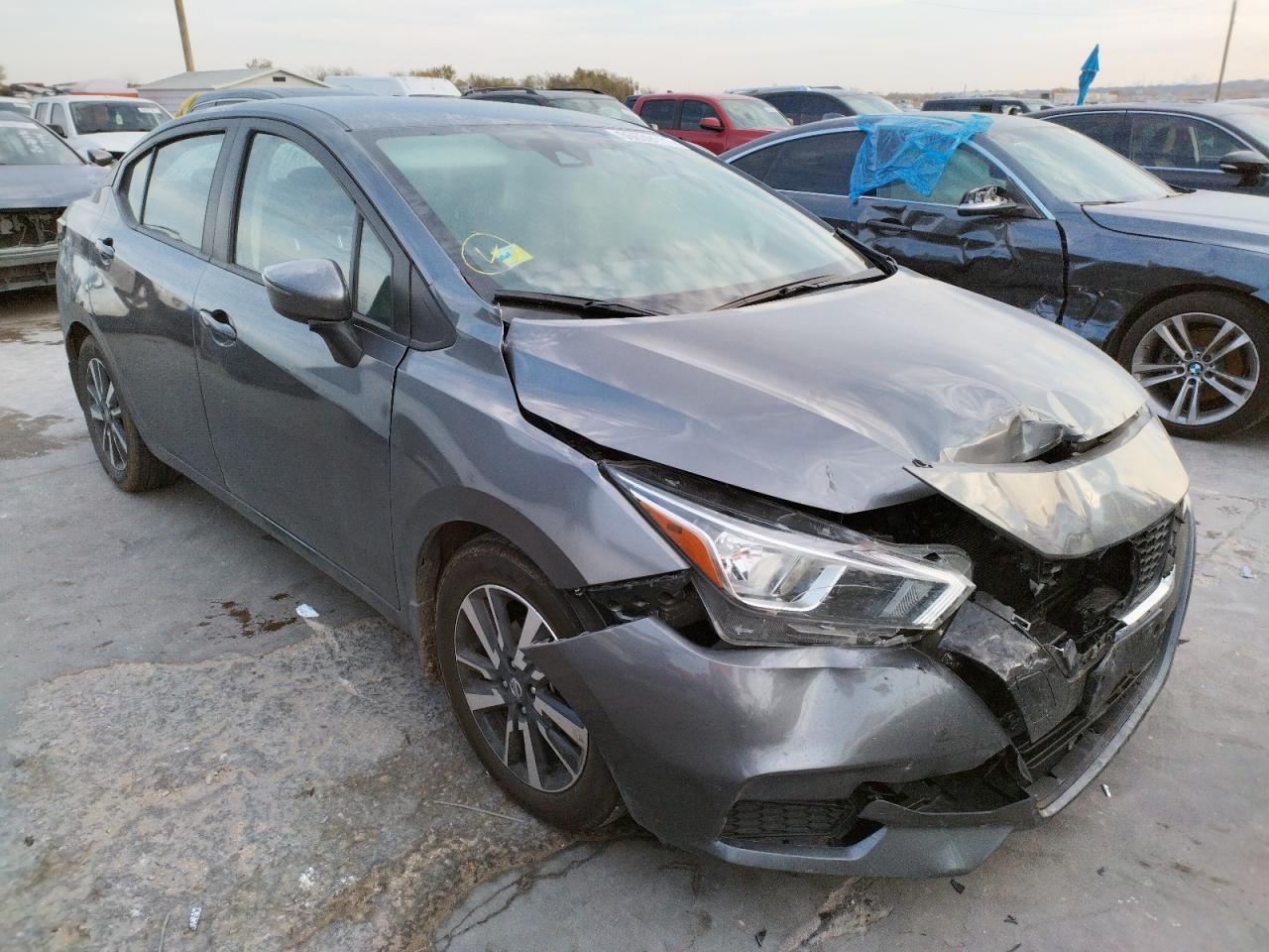 NISSAN VERSA SV 2020 with VIN 3N1CN8EV2LL892683 - Photo from auction