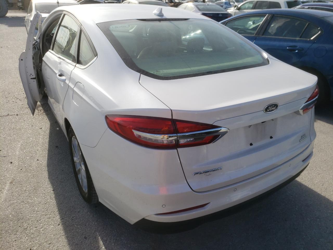 Photo 3 from auction – 2020 FORD FUSION SE with VIN 3FA6P0HD8LR221479