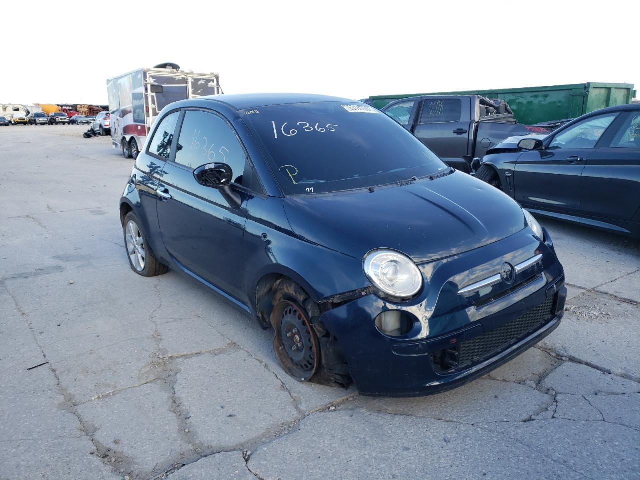 FIAT 500 POP 2013 with VIN 3C3CFFARXDT512163 - Photo from auction