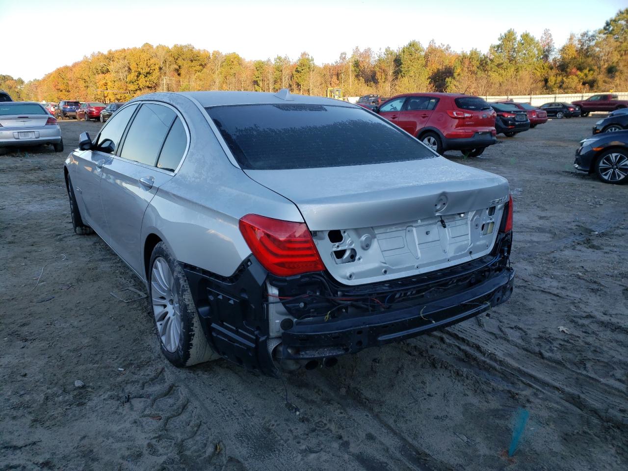 Photo 3 from auction – 2009 BMW 750 LI with VIN WBAKB83549CY62509