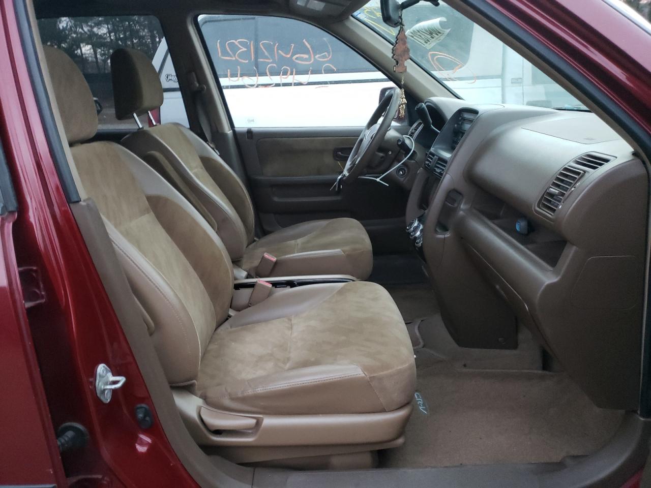Photo 5 from auction – 2003 HONDA CR-V EX with VIN JHLRD788X3C028604