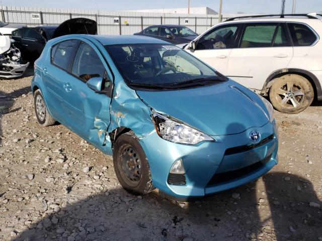 TOYOTA PRIUS C 2013 with VIN JTDKDTB3XD1033626 - Photo from auction