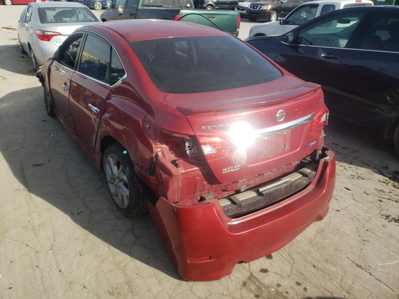 Photo 3 from auction – 2013 NISSAN SENTRA with VIN 3N1AB7AP4DL701154