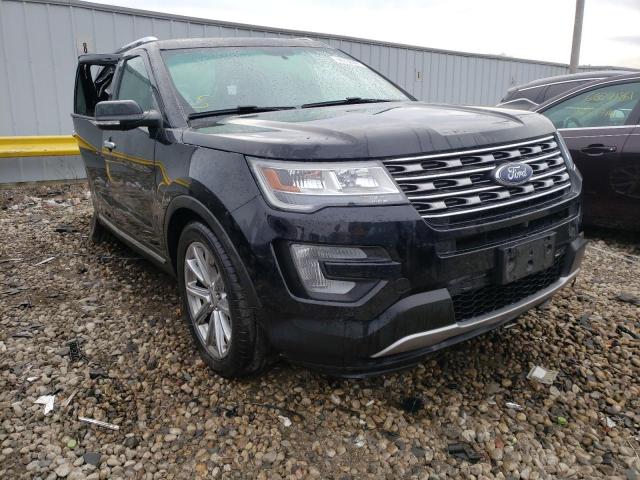 FORD EXPLORER L 2017 with VIN 1FM5K8F83HGC93354 - Photo from auction
