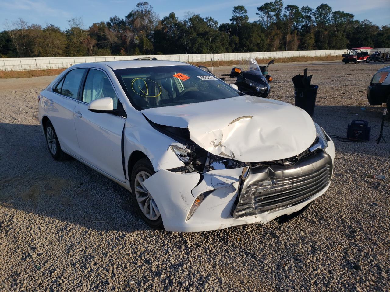 TOYOTA CAMRY LE 2016 with VIN 4T4BF1FK7GR567851 - Photo from auction