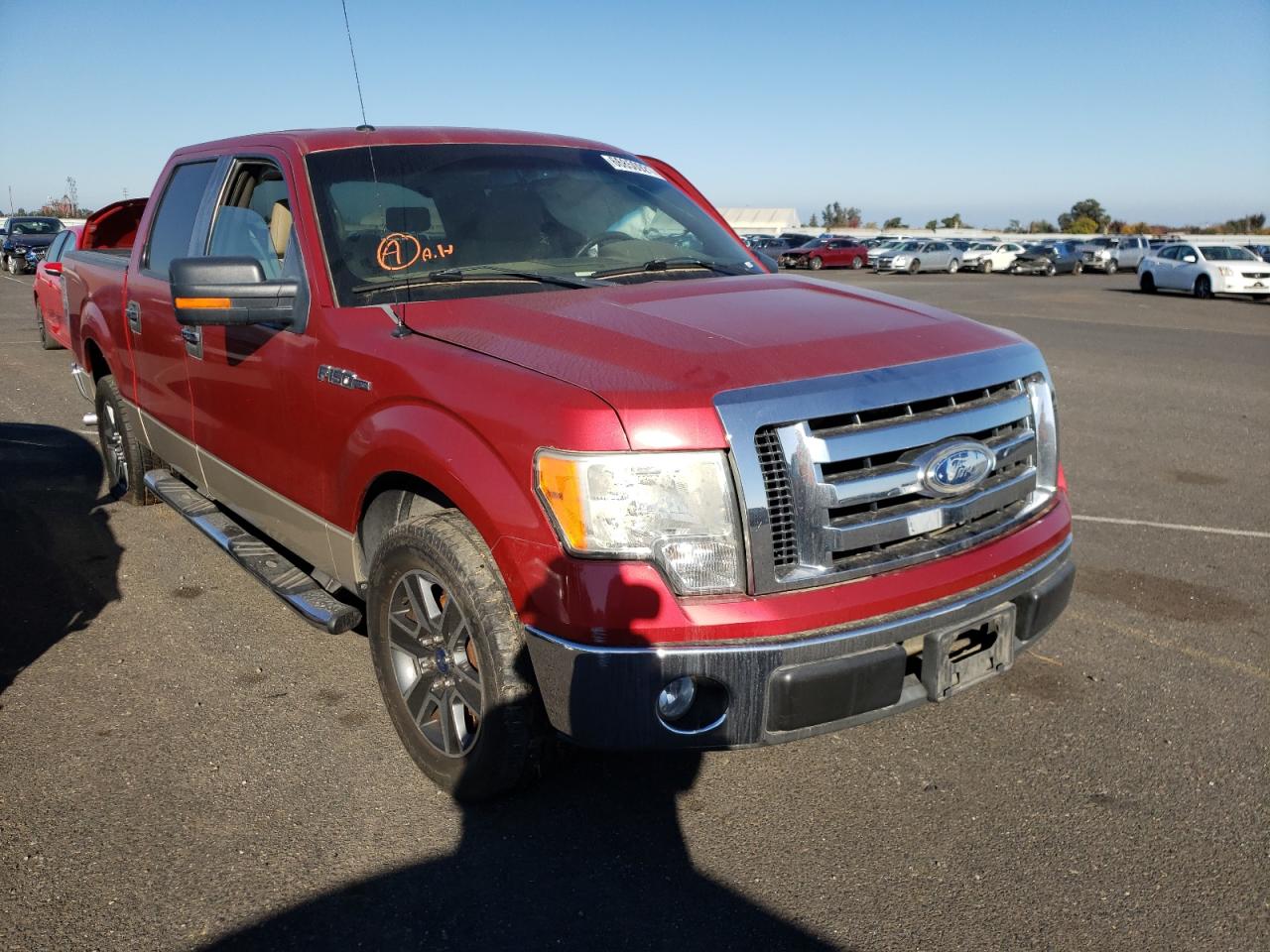 FORD F150 SUPER 2009 with VIN 1FTRW12859FA06319 - Photo from auction