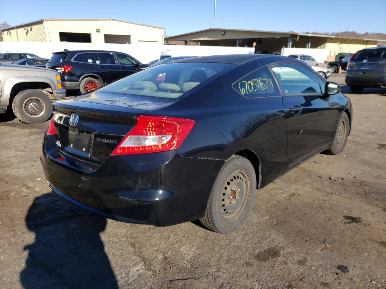 Photo 4 from auction – 2012 HONDA CIVIC LX with VIN 2HGFG3B54CH519313
