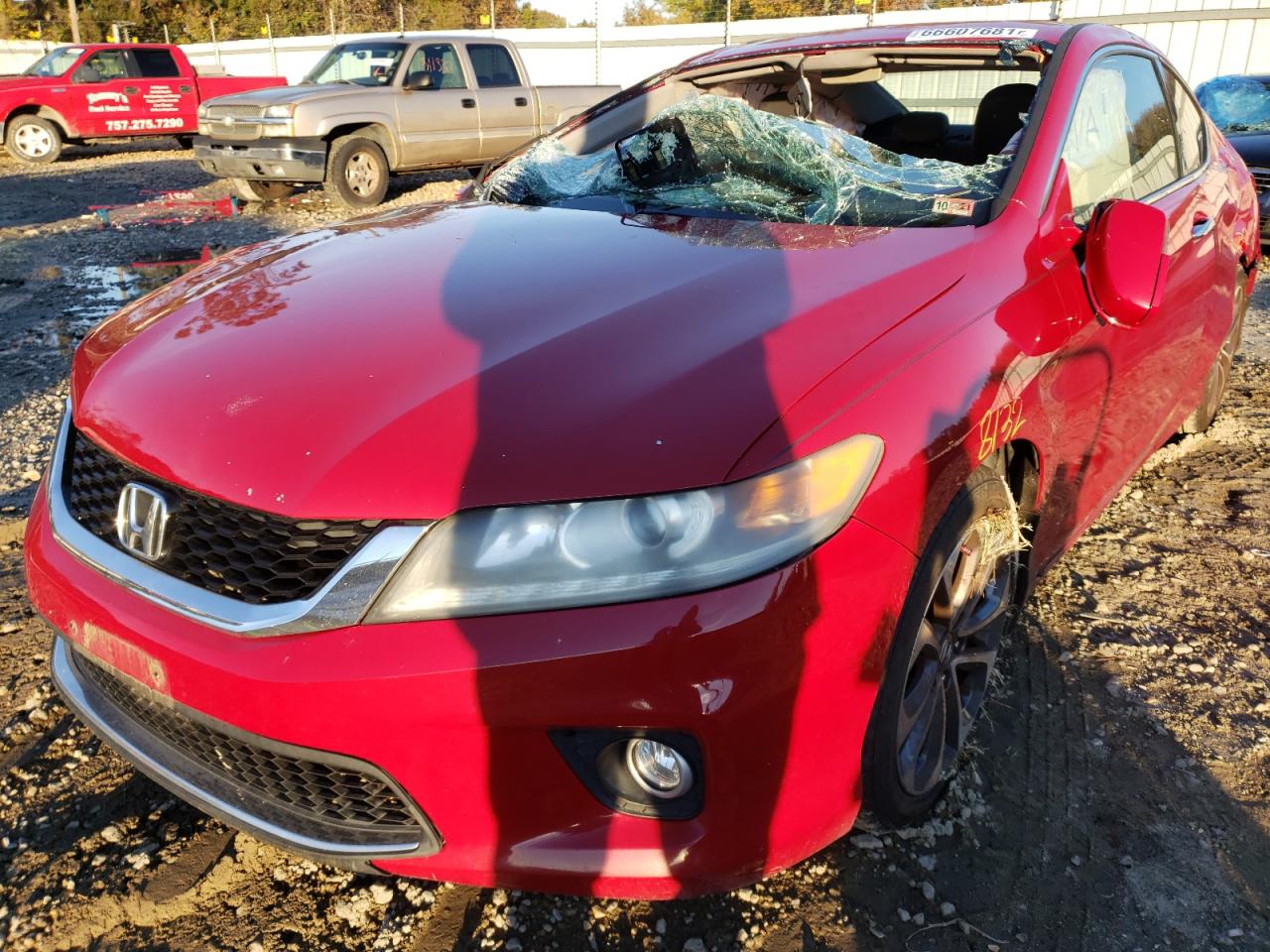 Photo 2 from auction – 2013 HONDA ACCORD EXL with VIN 1HGCT2B87DA007905