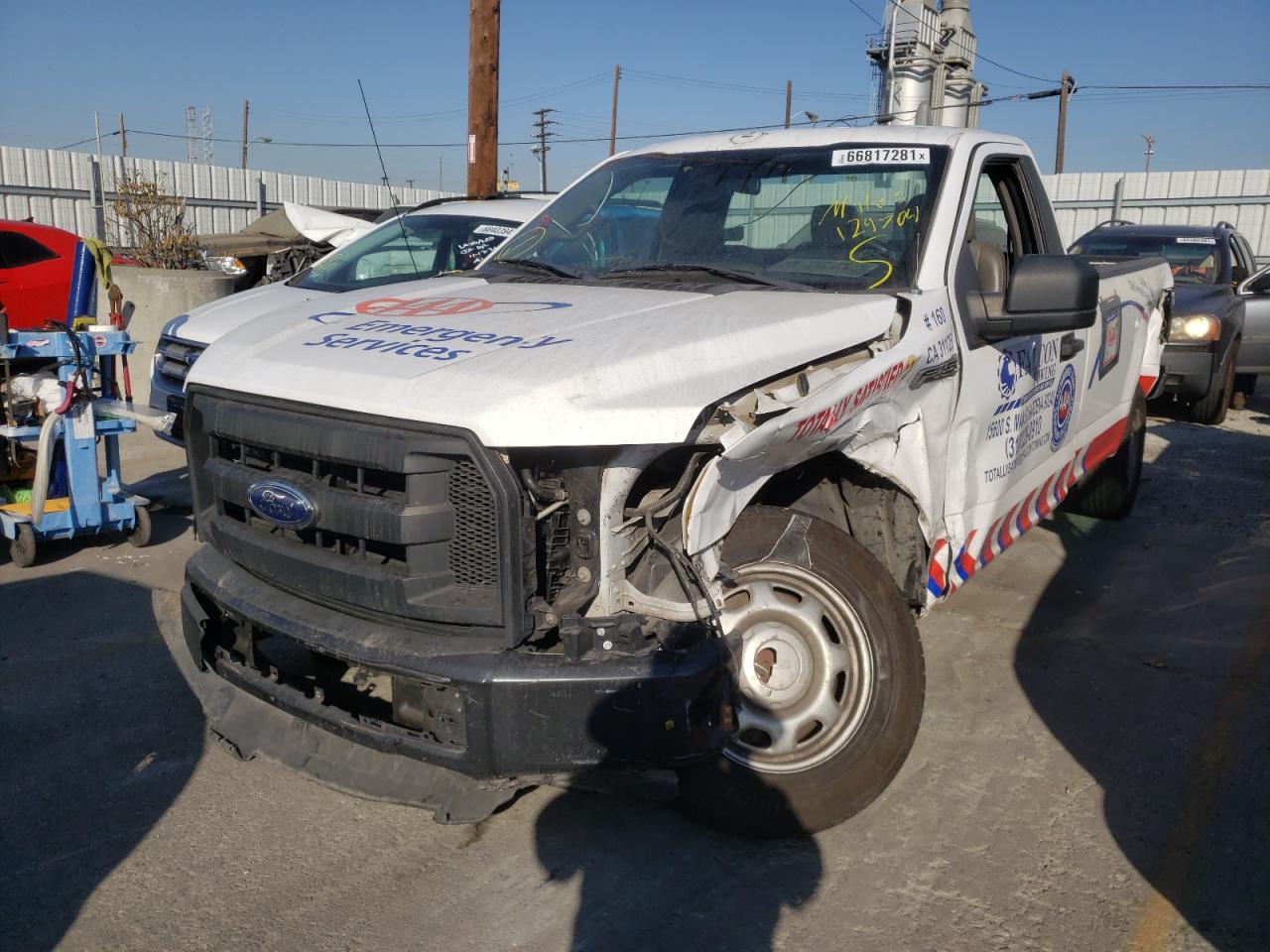 Photo 2 from auction – 2016 FORD F150 with VIN 1FTMF1C87GKG00777