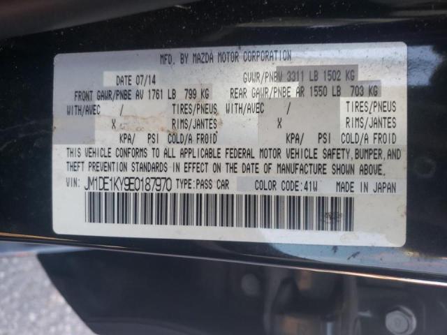 Photo 10 from auction – 2014 MAZDA MAZDA2 SPO with VIN JM1DE1KY9E0187970