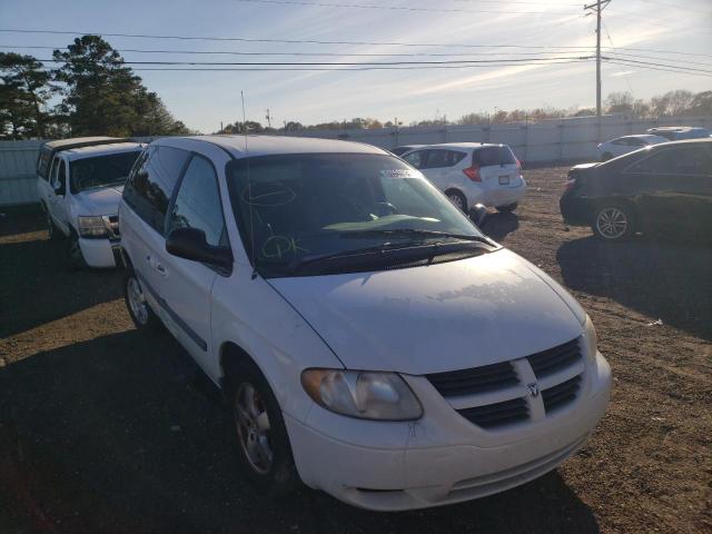 DODGE CARAVAN SX 2007 with VIN 1D4GP45R47B204245 - Photo from auction