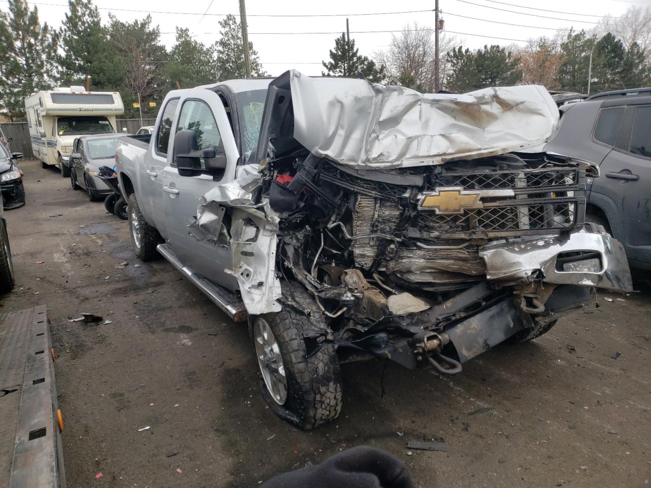 CHEVROLET SILVERADO 2013 with VIN 1GC4K1E85DF112408 - Photo from auction