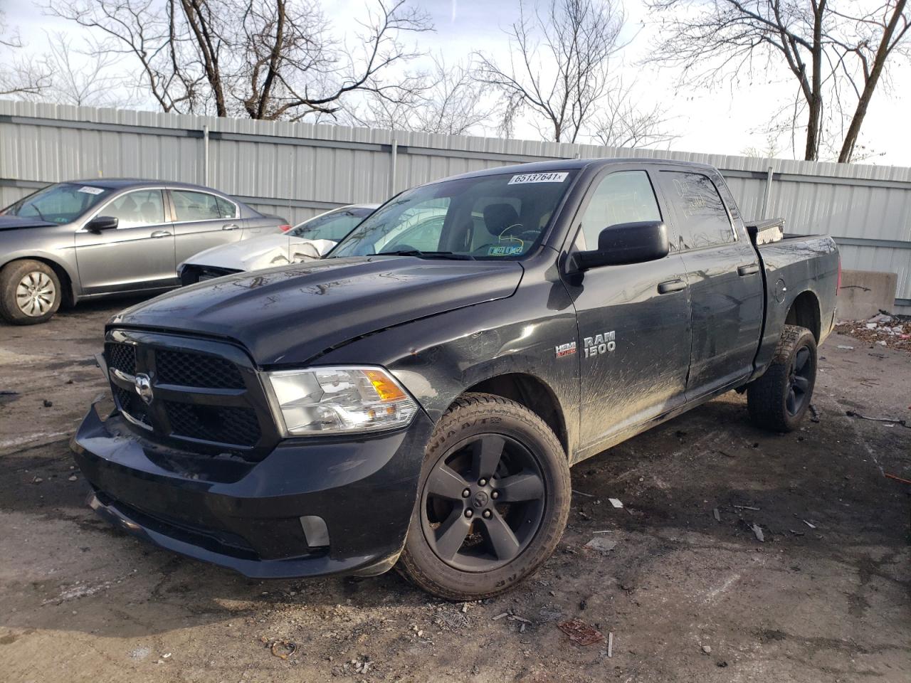 Photo 2 from auction – 2018 RAM 1500 ST with VIN 1C6RR7KT0JS155545