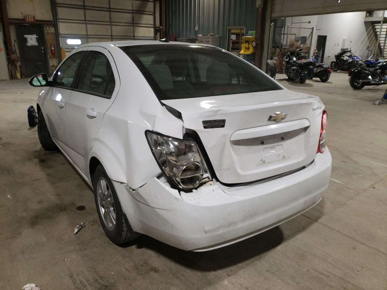 Photo 9 from auction – 2012 CHEVROLET SONIC LS with VIN 1G1JA5SH6C4151089