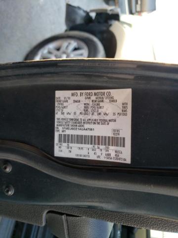 Photo 10 from auction – 2010 FORD EXPLORER E with VIN 1FMEU6EE1AUA47061