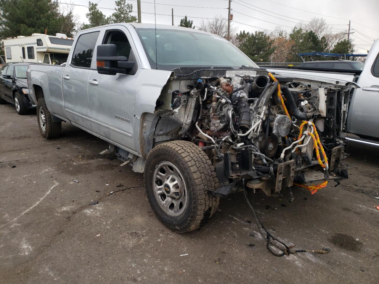 CHEVROLET SILVERADO 2018 with VIN 1GC1KVEY3JF200430 - Photo from auction
