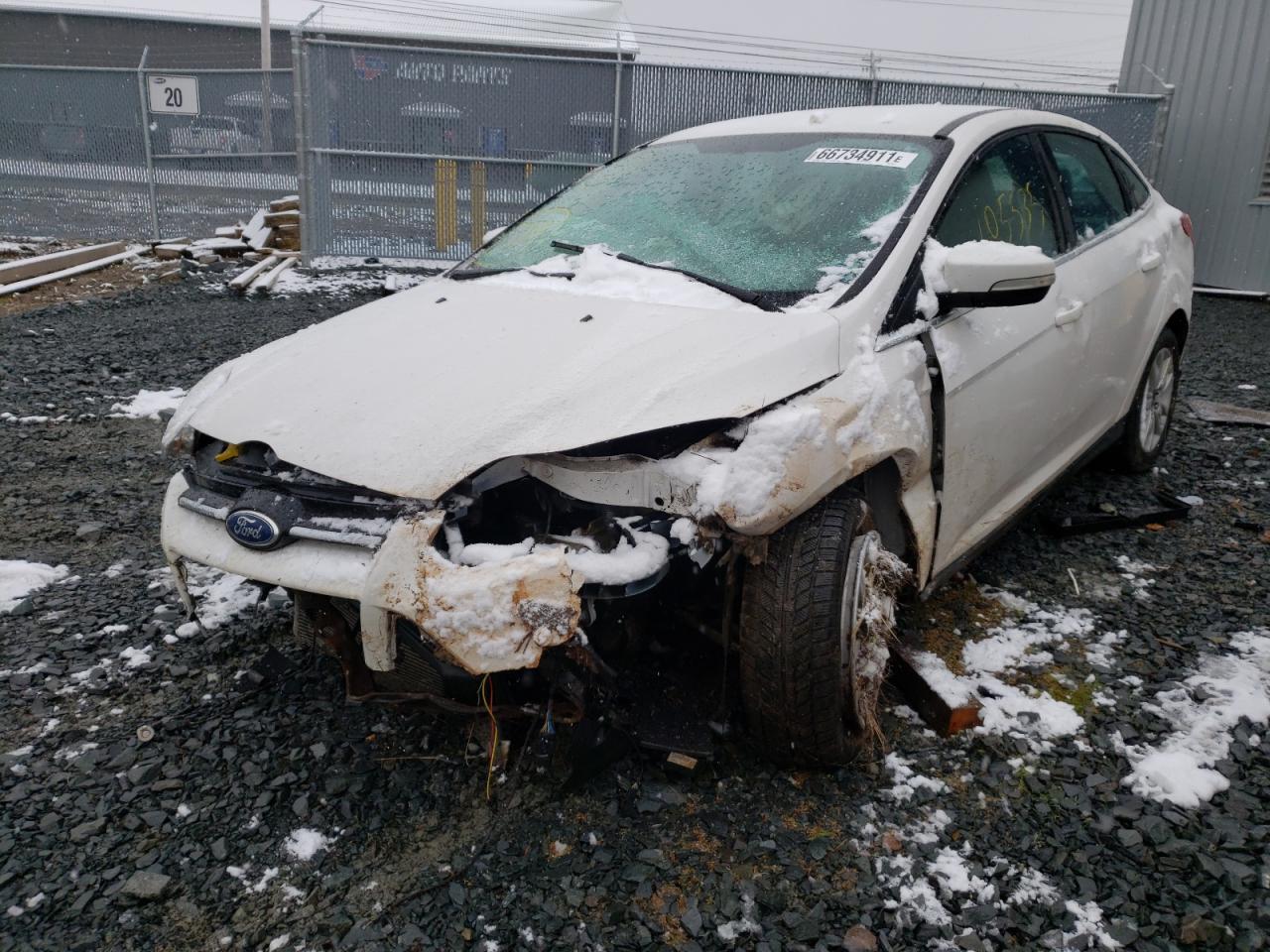 Photo 2 from auction – 2012 FORD FOCUS SEL with VIN 1FAHP3H25CL295871