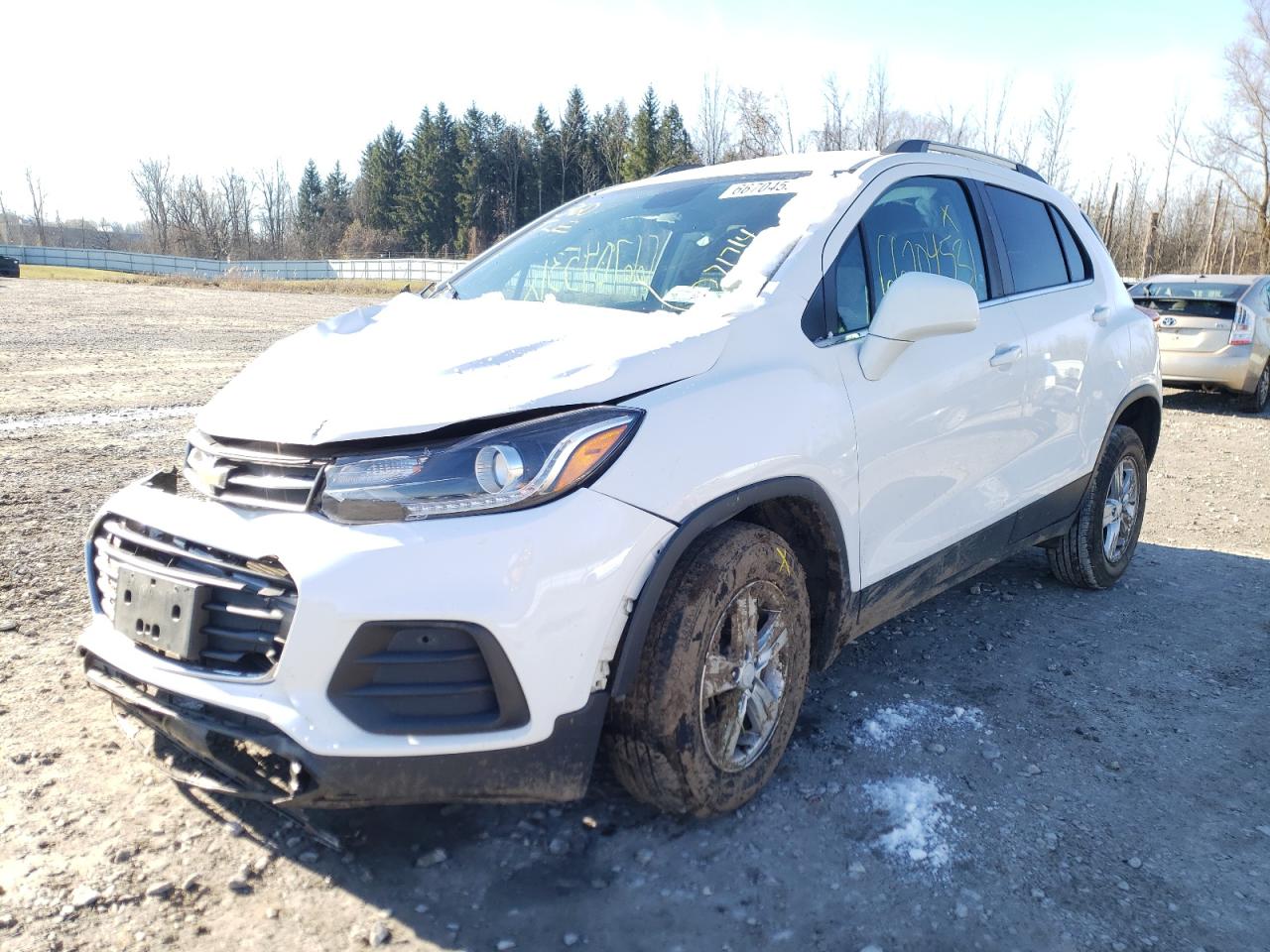 Photo 2 from auction – 2019 CHEVROLET TRAX 1LT with VIN 3GNCJPSB2KL221601