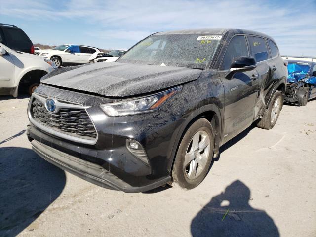 Photo 2 from auction – 2020 TOYOTA HIGHLANDER with VIN 5TDBBRCHXLS505814