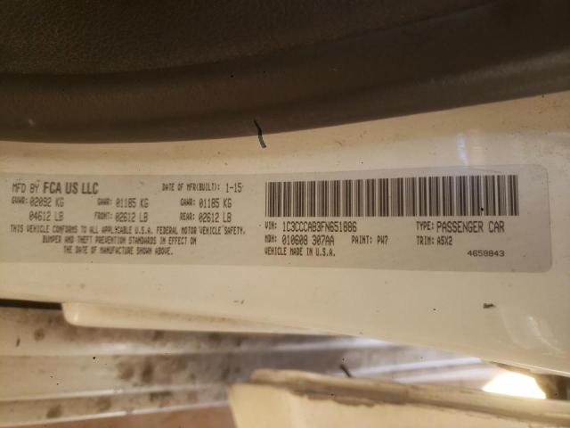 Photo 10 from auction – 2015 CHRYSLER 200 LIMITE with VIN 1C3CCCAB3FN651886