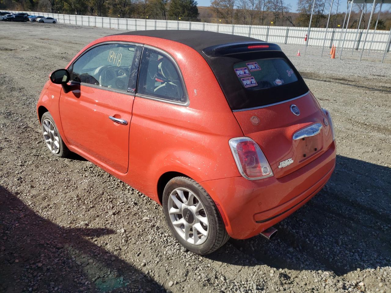 Photo 3 from auction – 2016 FIAT 500 POP with VIN 3C3CFFLR5GT168825