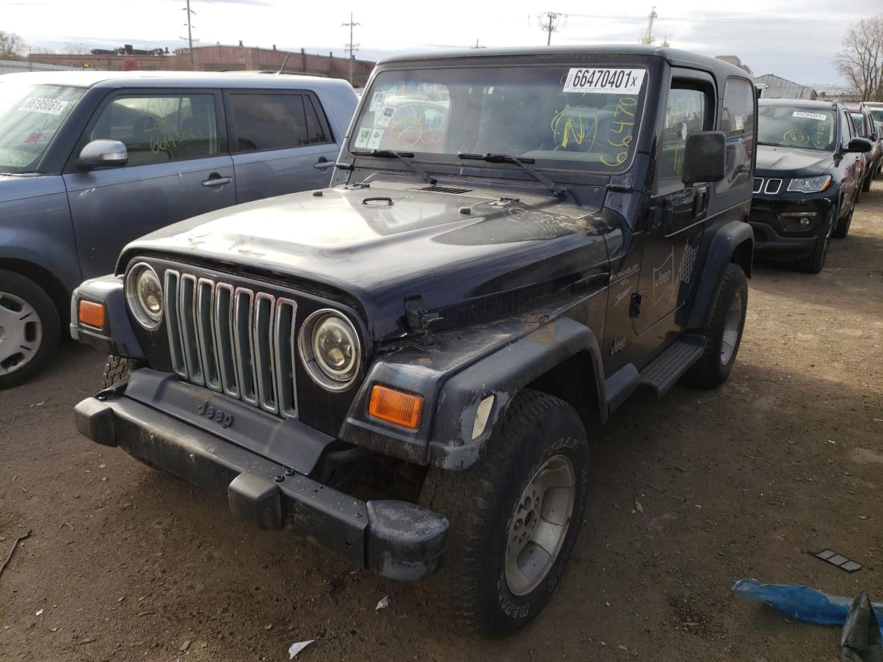 Photo 2 from auction – 2000 JEEP WRANGLER / with VIN 1J4FA49S9YP760332