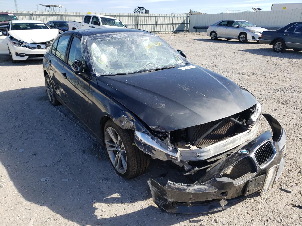 BMW 328 I 2013 with VIN WBA3A5G59DNP24073 - Photo from auction