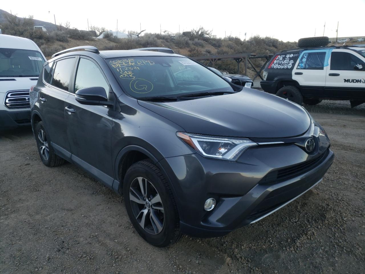 TOYOTA RAV4 ADVEN 2018 with VIN 2T3RFREV3JW816647 - Photo from auction
