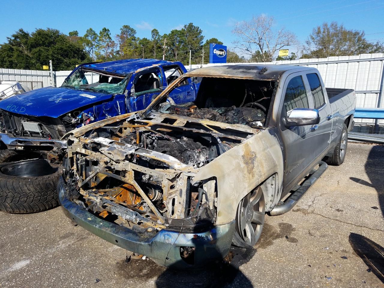 Photo 2 from auction – 2018 CHEVROLET SILVERADO with VIN 1GCVKSEC8JZ172949