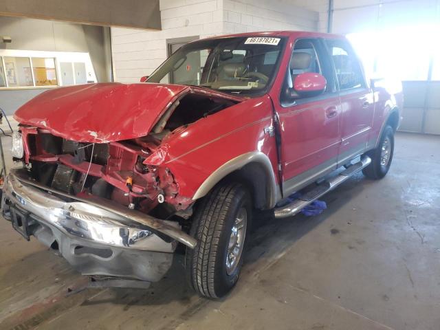 Photo 2 from auction – 2003 FORD F150 SUPER with VIN 1FTRW08L13KC50232