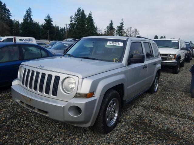Photo 2 from auction – 2008 JEEP PATRIOT SP with VIN 1J8FF28W08D771469