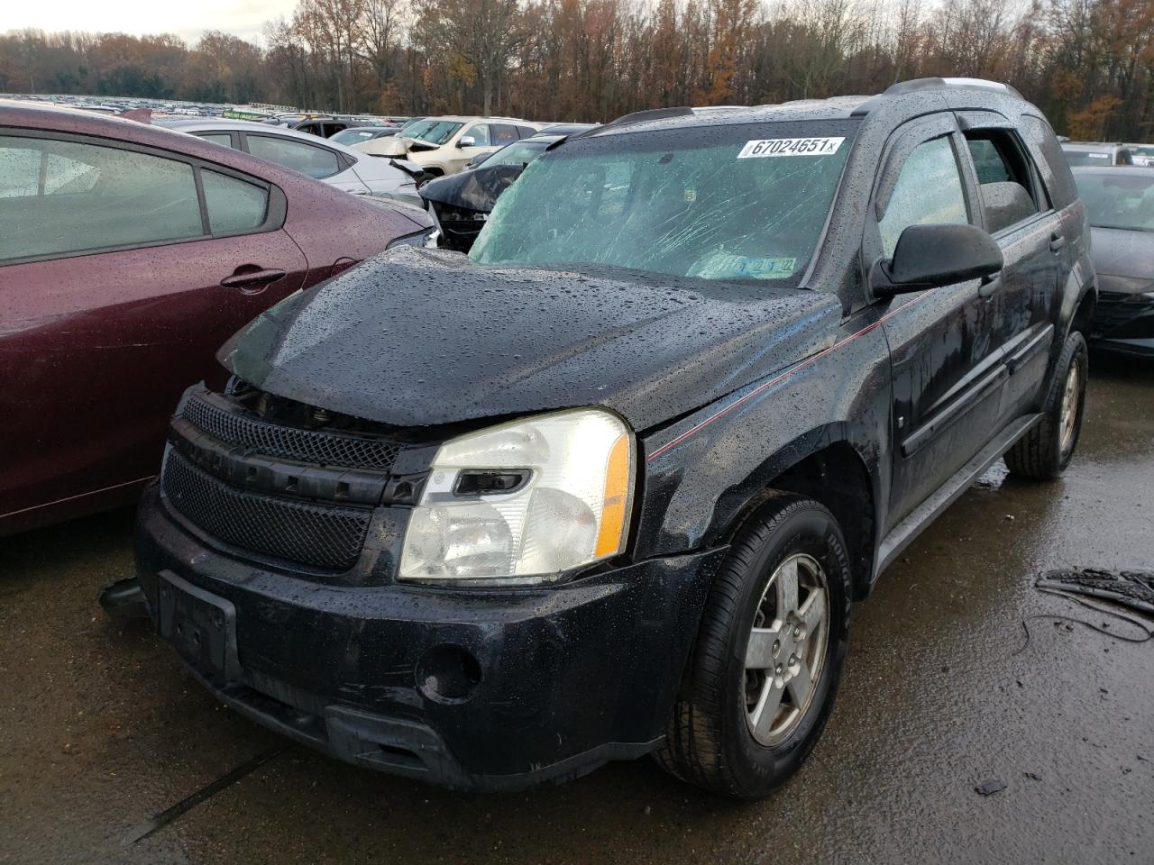 Photo 2 from auction – 2007 CHEVROLET EQUINOX LS with VIN 2CNDL13F676059257