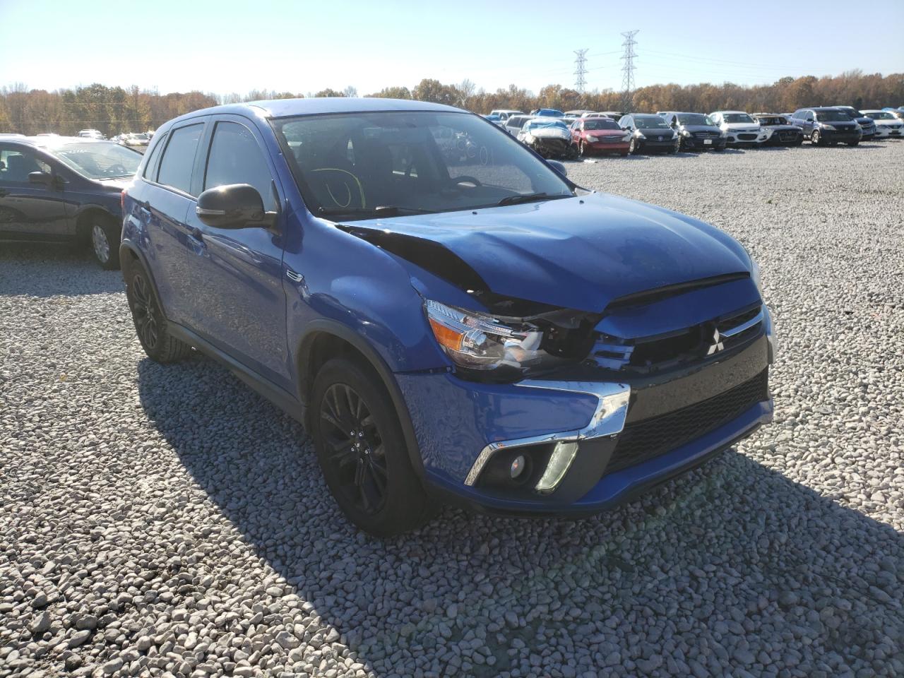 MITSUBISHI OUTLANDER 2018 with VIN JA4AP3AU3JU009167 - Photo from auction