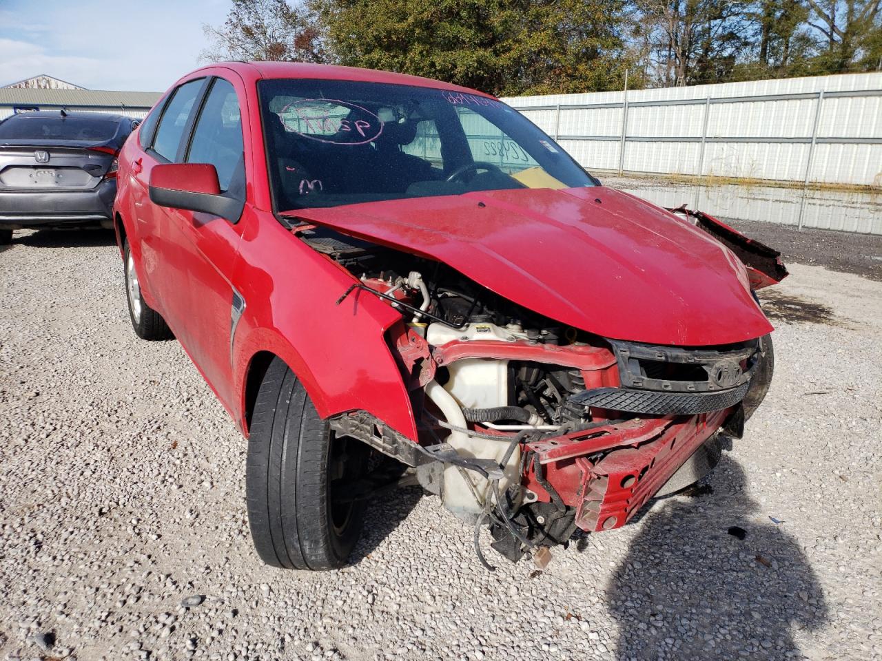 Photo 1 from auction – 2008 FORD FOCUS SE with VIN 1FAHP35NX8W216537