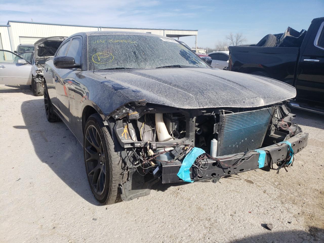 DODGE CHARGER SX 2015 with VIN 2C3CDXHGXFH729952 - Photo from auction