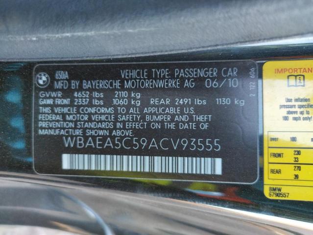 Zdjęcie 10 z aukcji – 2010 BMW 650 I z VIN WBAEA5C59ACV93555