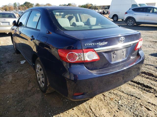 Photo 3 from auction – 2013 TOYOTA COROLLA BA with VIN 2T1BU4EE9DC958302