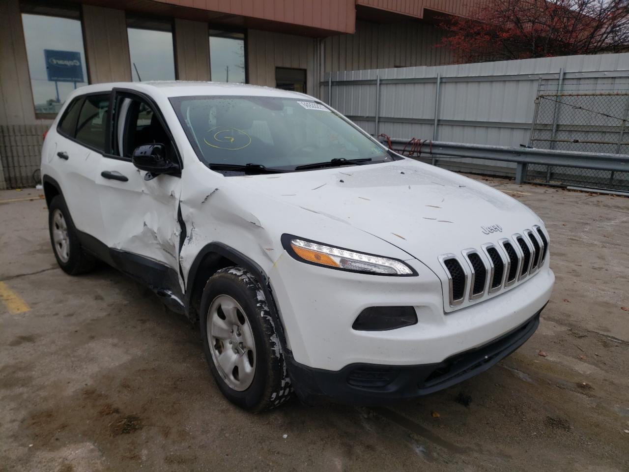 Photo 1 from auction – 2017 JEEP CHEROKEE S with VIN 1C4PJLAB8HW660499