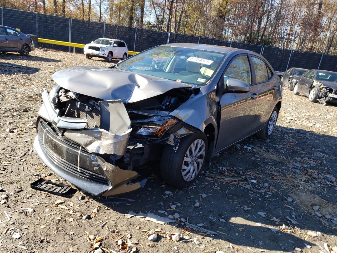 Photo 2 from auction – 2017 TOYOTA COROLLA L with VIN 2T1BURHE0HC827287