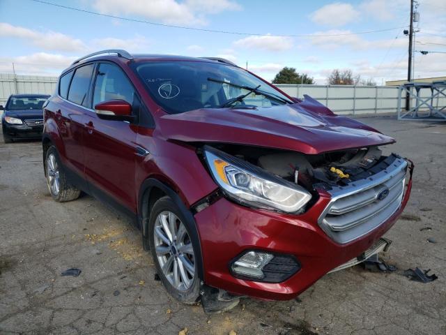 FORD ESCAPE TIT 2017 with VIN 1FMCU9J93HUC56314 - Photo from auction