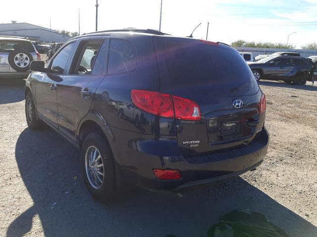 Photo 3 from auction – 2009 HYUNDAI SANTA FE G with VIN 5NMSG13D69H258965