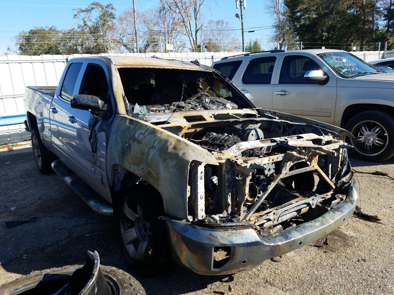 CHEVROLET SILVERADO 2018 with VIN 1GCVKSEC8JZ172949 - Photo from auction