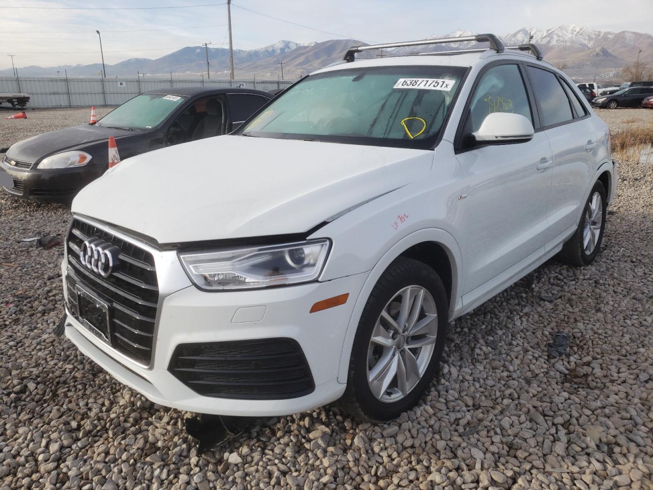 Photo 2 from auction – 2018 AUDI Q3 PREMIUM with VIN WA1BCCFS5JR028197